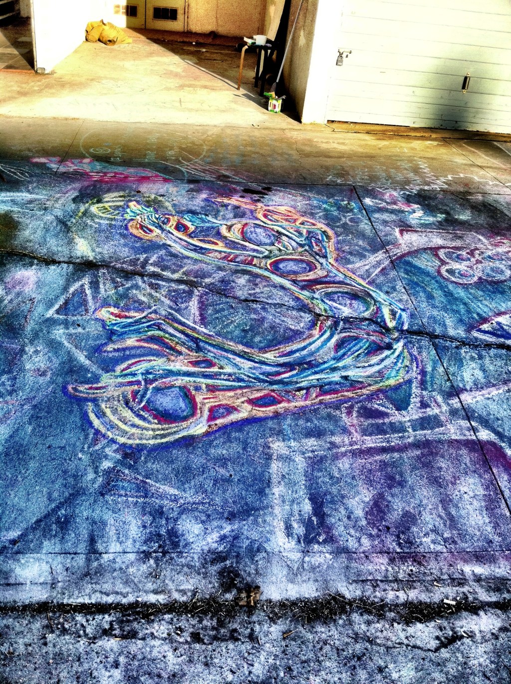 Mixed Media – Car on&nbsp;Chalk