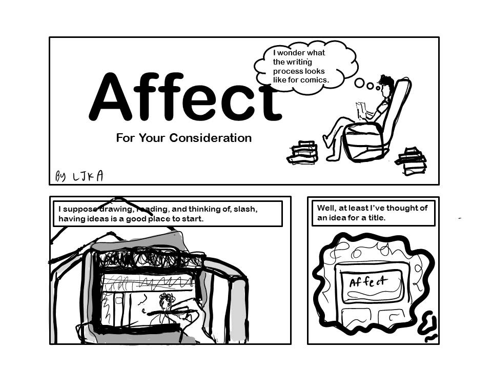 Affect 1 [Final, I&nbsp;Suppose]