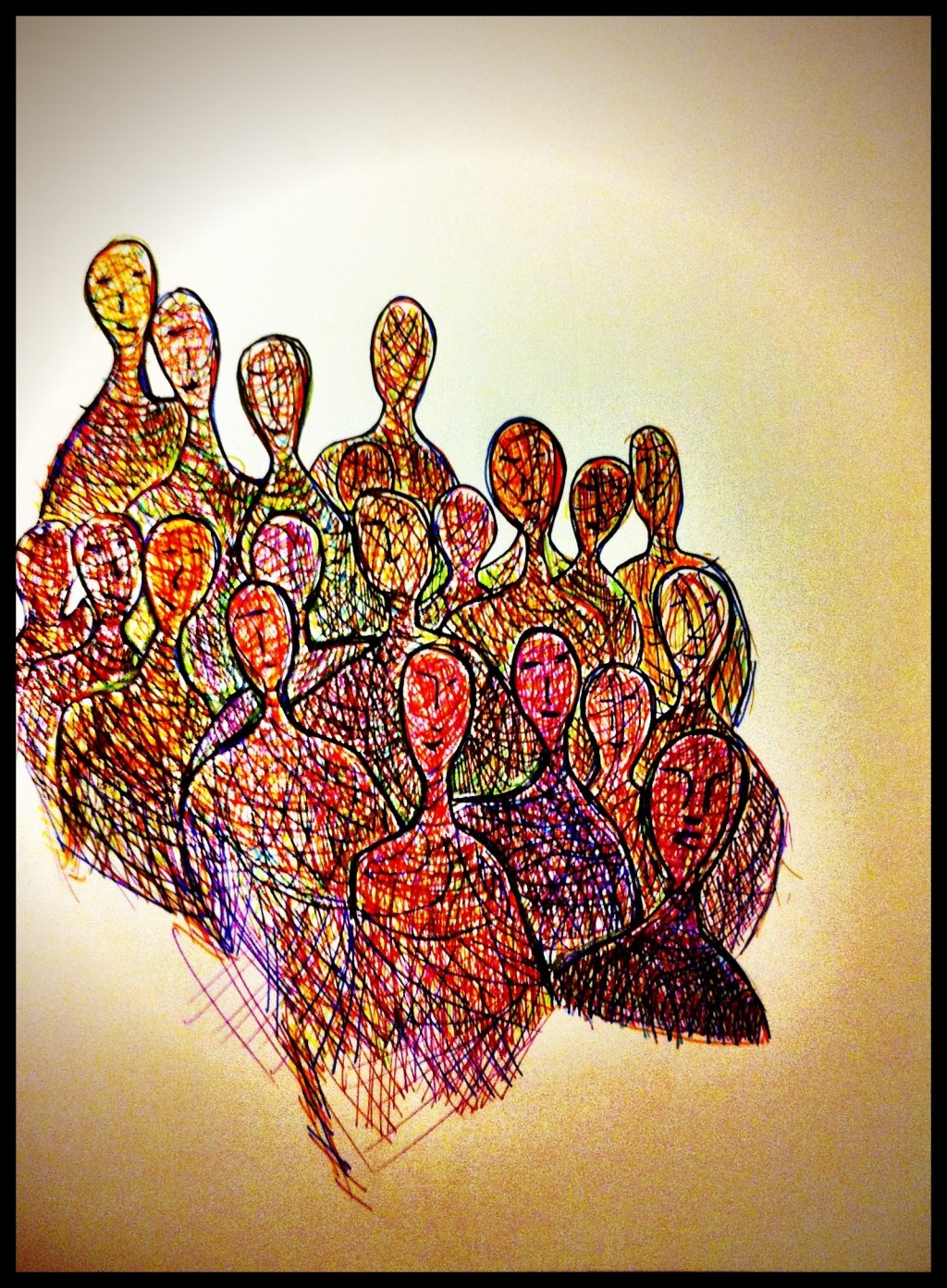 Alternate Ezra Pound Comic for “In a station of the metro”&nbsp;[draft]