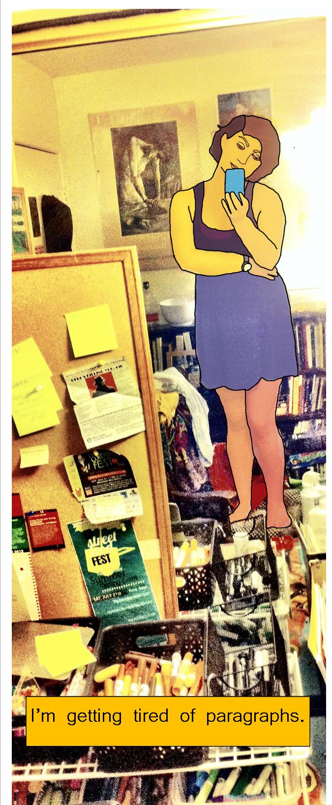 self port with phone tired of paragraphs