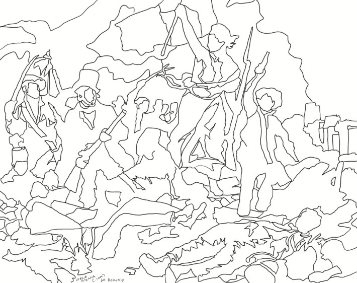 delacroix_liberty leading the people_pen 3