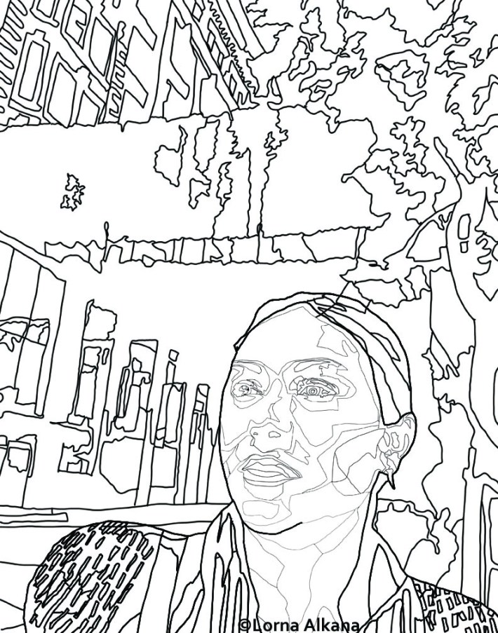 v art walk 11x14 for web line drawing