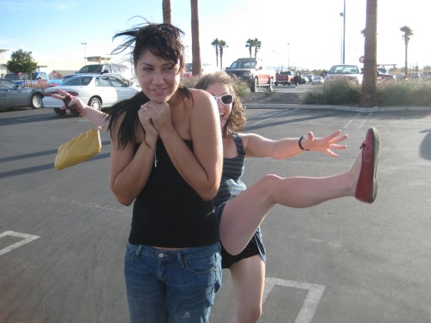 parking lot dance party photo