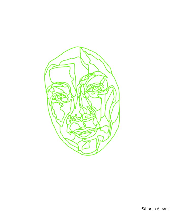 self portrait yellow and white16x20 for web lines