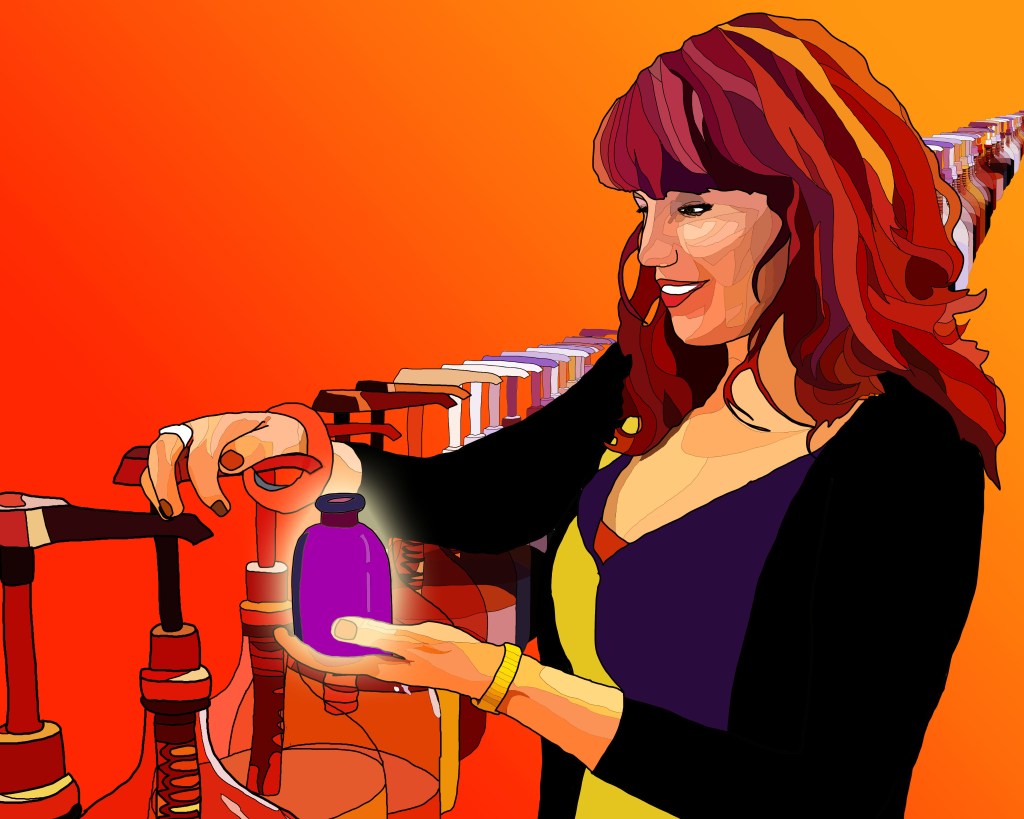 Eco Apothecary – Portrait of Danielle Bray and her&nbsp;Potions