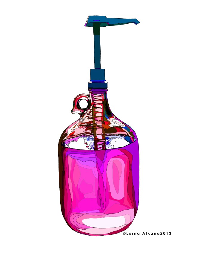 bottle beta saturated w