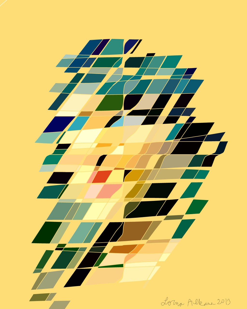 Tera Portrait for @downtownartwalk in LA this&nbsp;Thursday