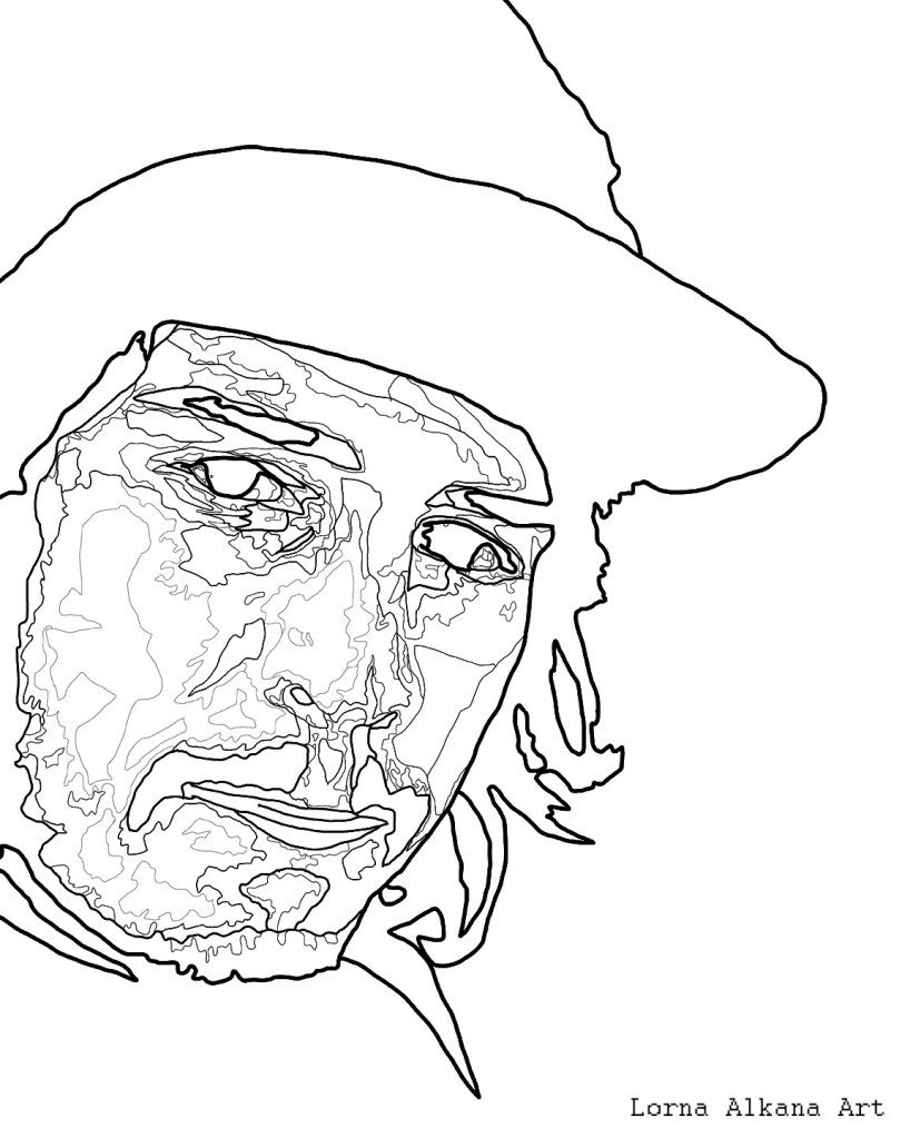 ben portrait 16x20 w all the lines