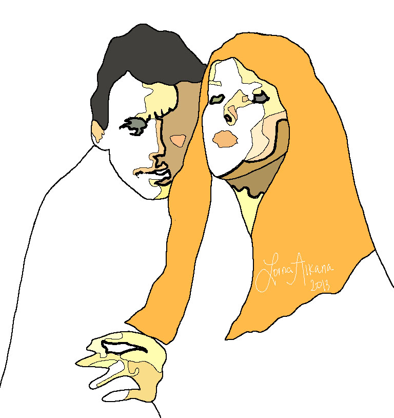 Two at an Art&nbsp;Show