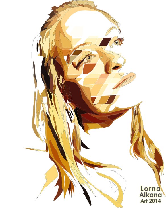 megan lines to shapes 16x20 w lorna alkana version