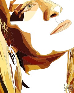 megan portrait process 2 lorna alkana 16x20