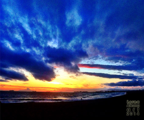 sunset beach face fbw source photo2