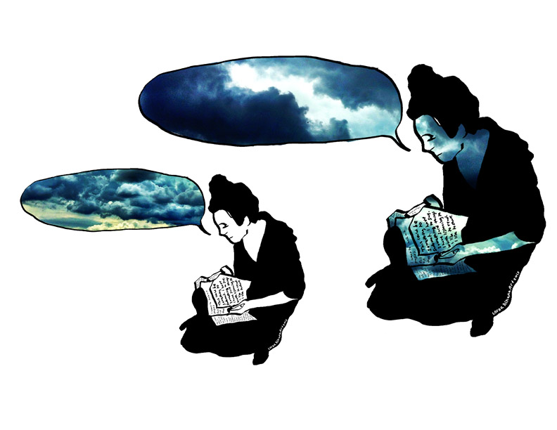 Clouds in pages and&nbsp;people
