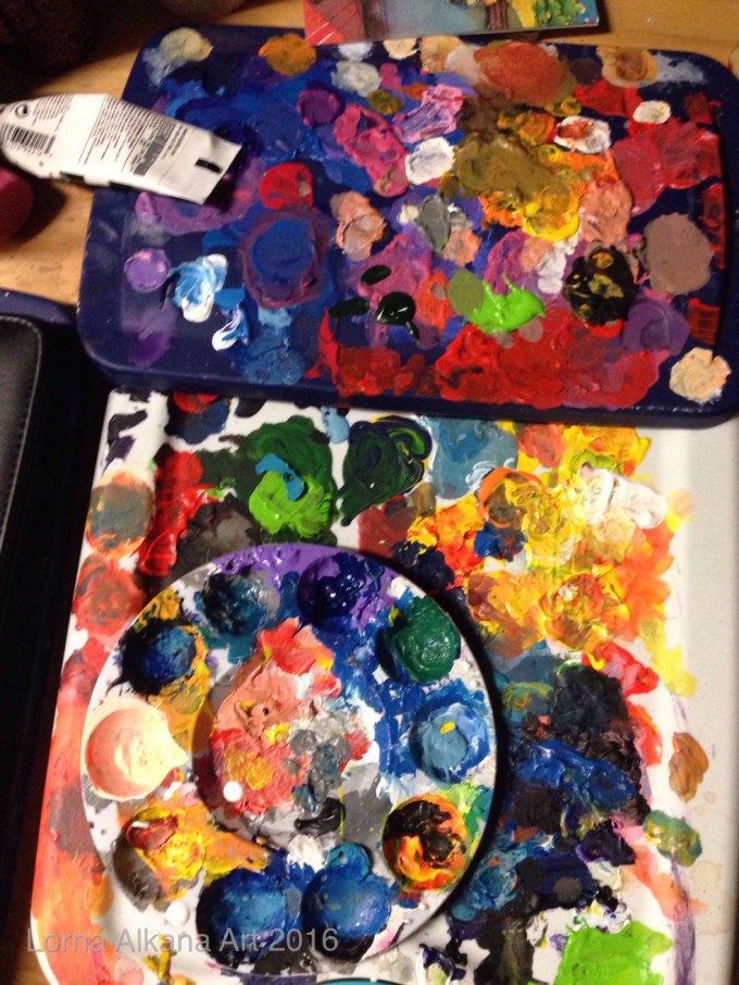 lorna alkana art painting place