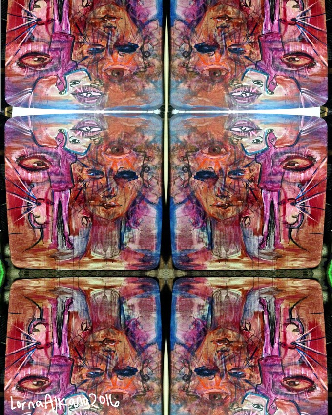 table top mash up 16x20w