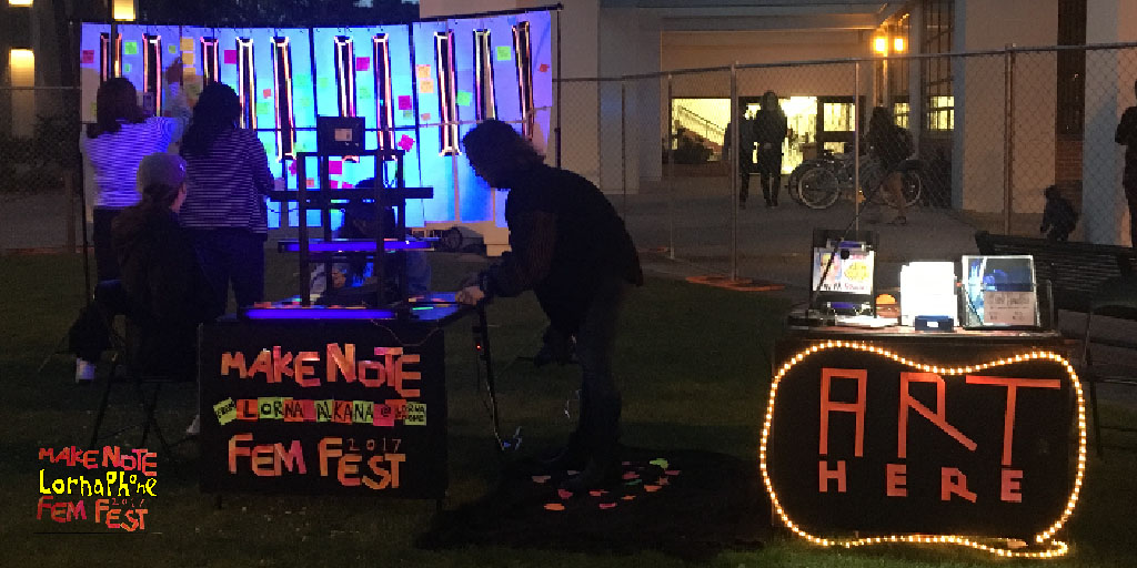 make note glow fem fest landscape web