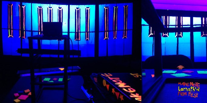 make note set up fem fest landscape web