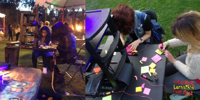 making note fem fest landscape web