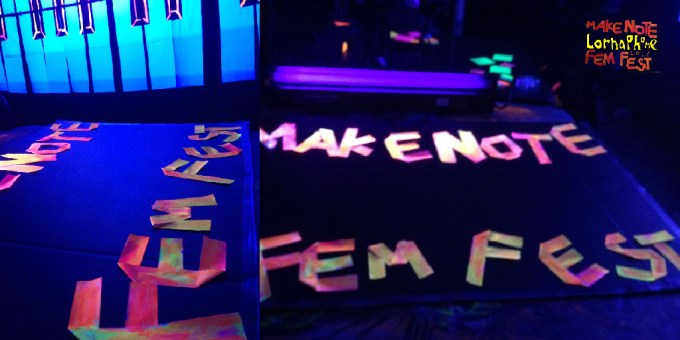 making sign fem fest landscape web