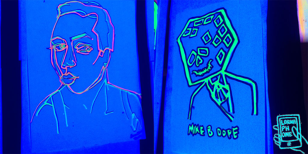 matisse marie and mike b w