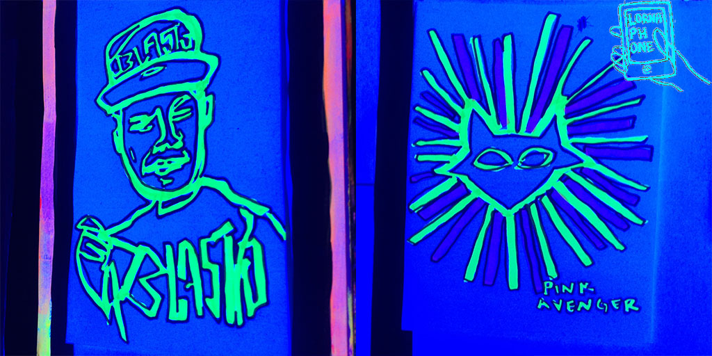 pink avenger and blasto w