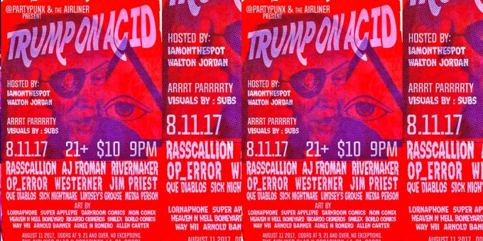 trump flyer acid lornaphone