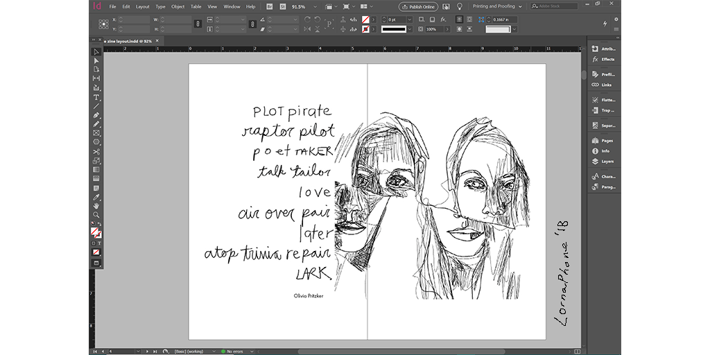 olivia process anagram poetry blog lornaphone